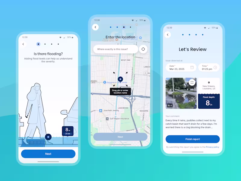Cover image for ISeeChange Apps and FloodTracker