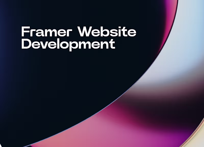 Cover image for Framer Website Development