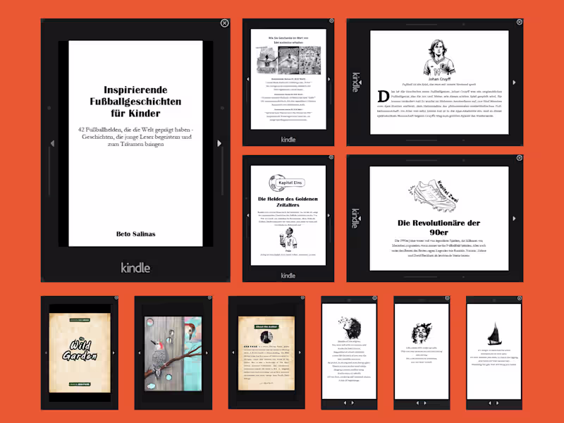 Cover image for Book Formatting | Paperback, EPUB & Kindle Layout | Print Book 