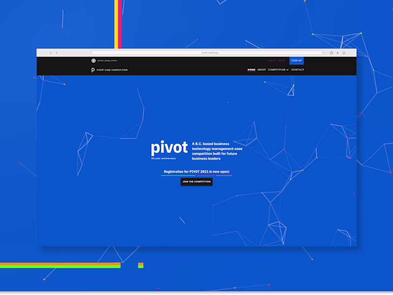 Cover image for PIVOT - Website Design
