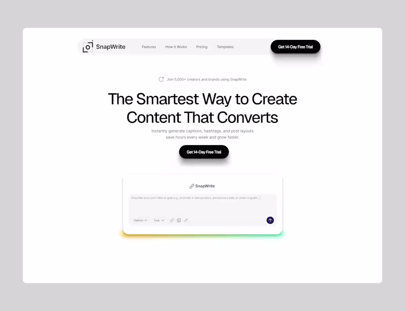 Cover image for WIP🙌 AI content generator landing page