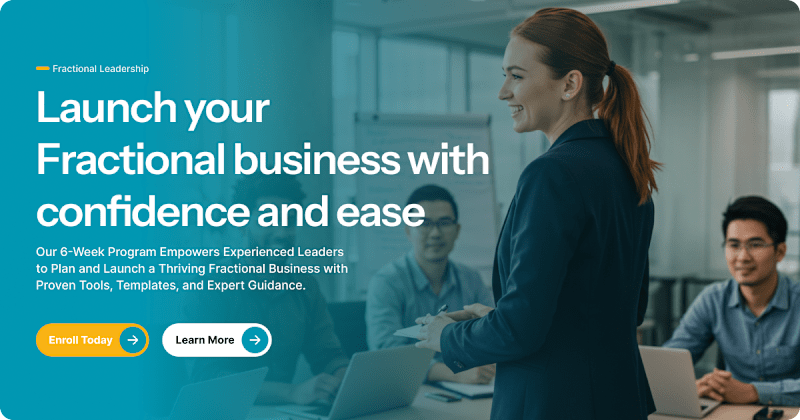 Cover image for Website design for fractional leap