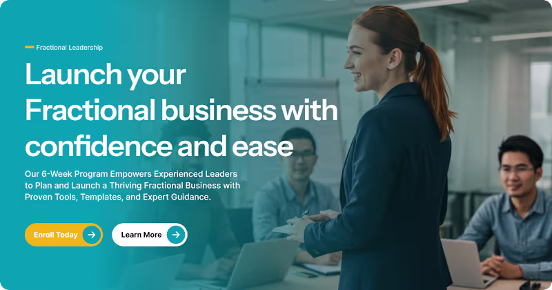 Cover image for Website design for fractional leap