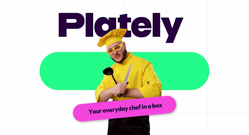 Cover image for Plately - A Meal Subscription Service Branding