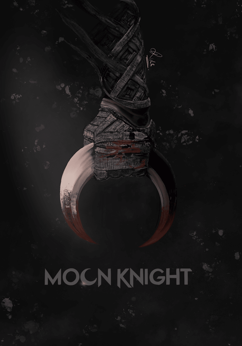 Cover image for Moon knight poster