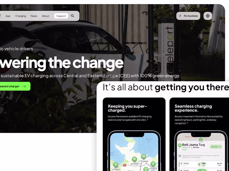 Cover image for EV Business site
