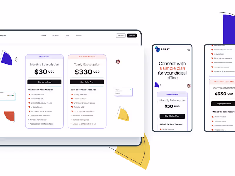 Cover image for Website design