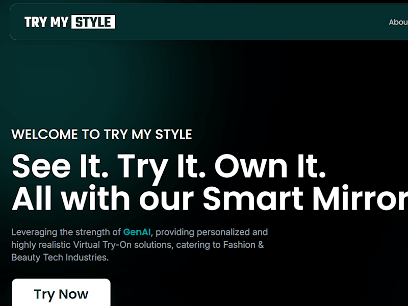 Cover image for Website Content for Try My Style