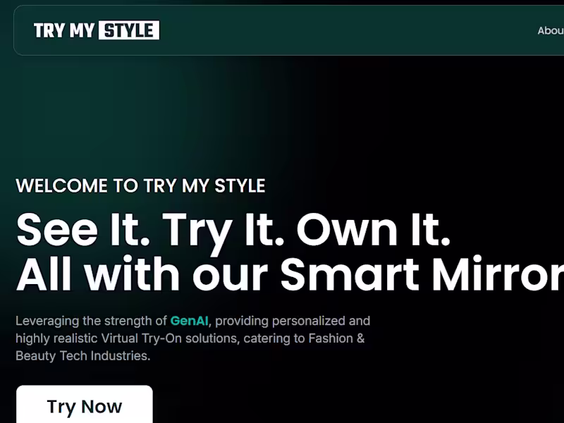 Cover image for Website Content for Try My Style