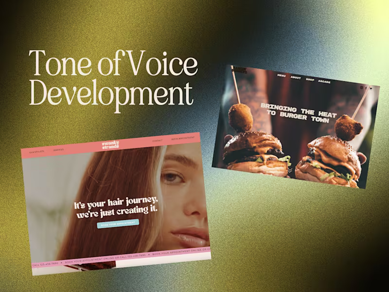 Cover image for Brand Tone of Voice Development 🗣️