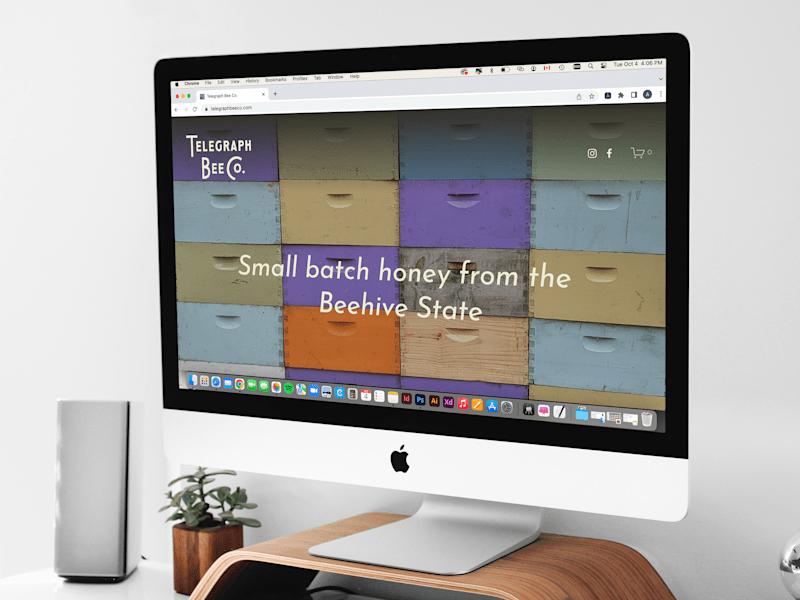 Cover image for Telegraph Bee Co. | Website Design