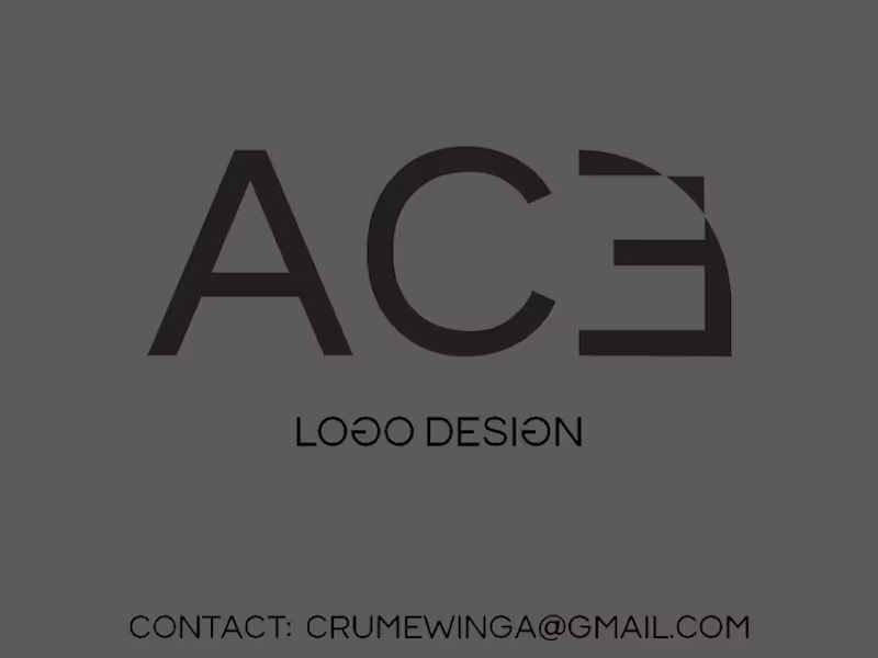 Cover image for ACEstudios Logo Design