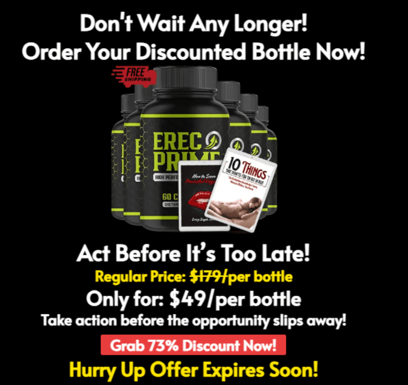Cover image for  Ignite Your Passion with ErecPrime Male Enhancement! 🔥