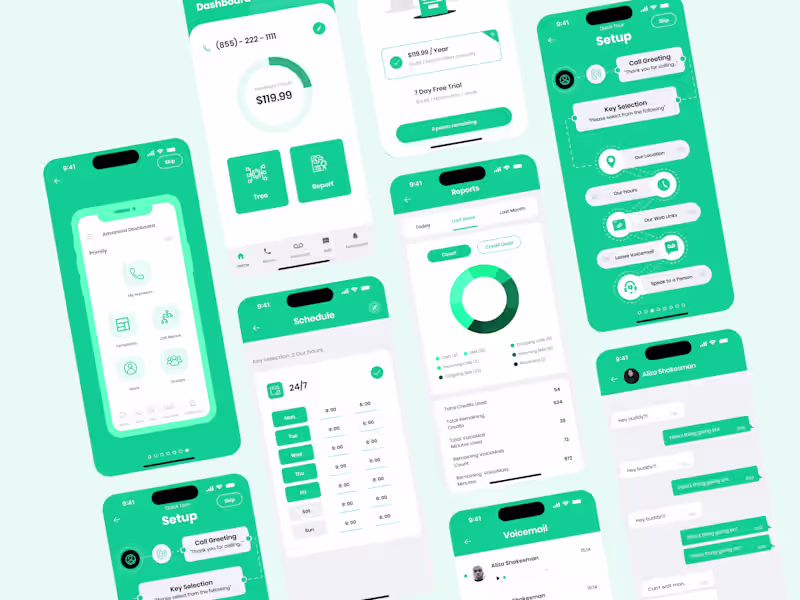 Cover image for Call Setup - Mobile App UI Design