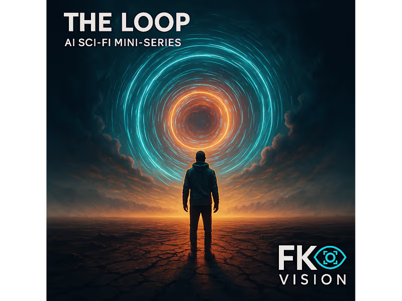 Cover image for The Loop – AI Sci-Fi Mini-Series (Vertical)