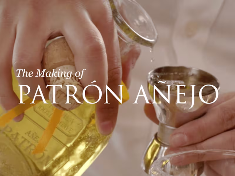 Cover image for The Making of Patrón Añejo