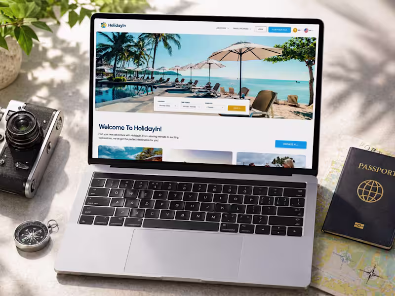 Cover image for Luxury Tour Operator Webflow Website Design