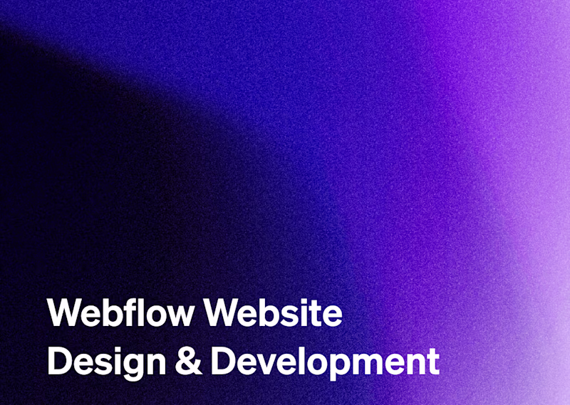 Cover image for Webflow website creation