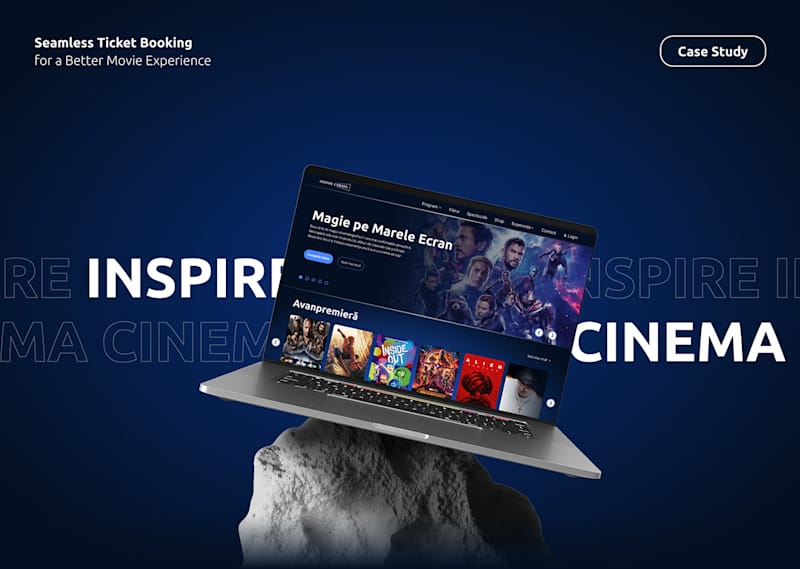 Cover image for Cinema Ticket Booking - UX & UI CASE STUDY :: Behance