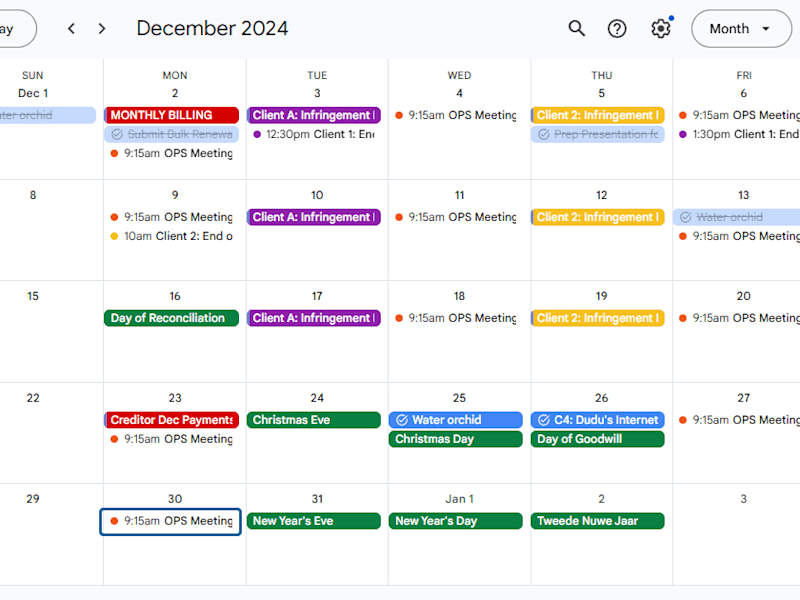 Cover image for Professional Virtual Assistant Calendar Management Services