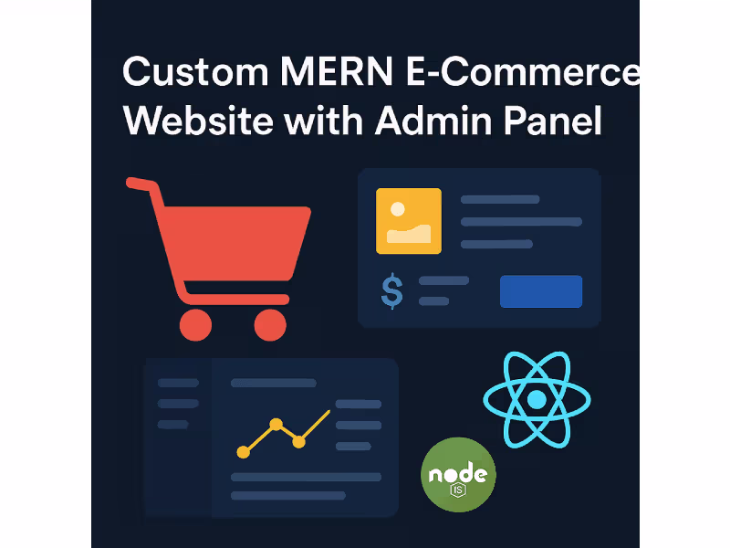 Cover image for Custom MERN E-Commerce Website with Admin Panel