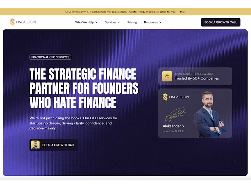 Cover image for Fiscallion Turning Financial Chaos into Clarity