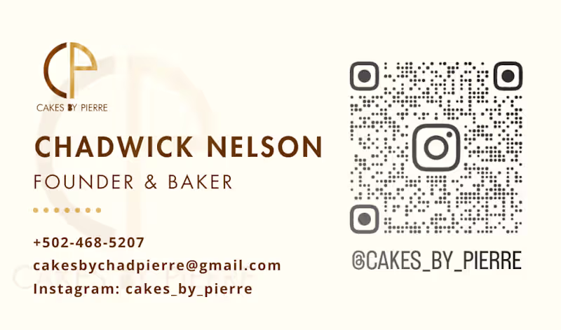 Cover image for Business Card Design for a Chef & Catering Service