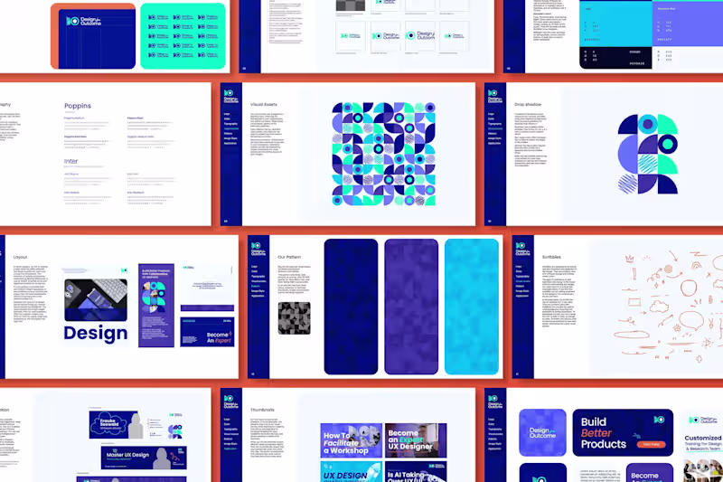 Cover image for Design for Outcome: Visual Identity & Social Media Design