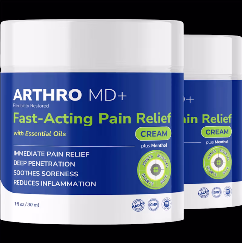Cover image for Arthro MD+ Cream Development