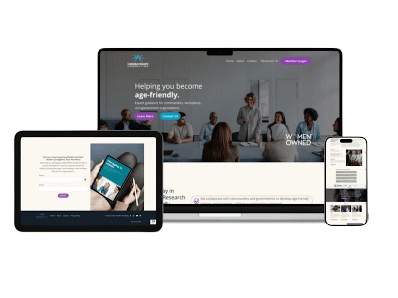 Cover image for Kajabi Website for Cardea Health Consulting