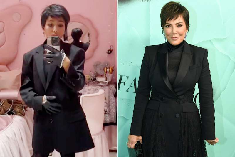 Cover image for North West’s Hilarious Kris Jenner Costume Goes Viral, Leaving …