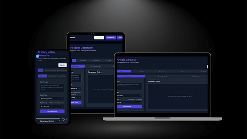 Cover image for AI-Powered Video Generation Tool Development