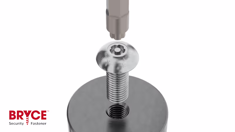 Cover image for Video Demo of Product Line/How it Works: Bryce Security Fastener