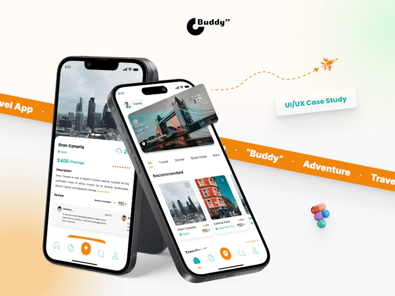Cover image for Buddy Travel UXCase Study