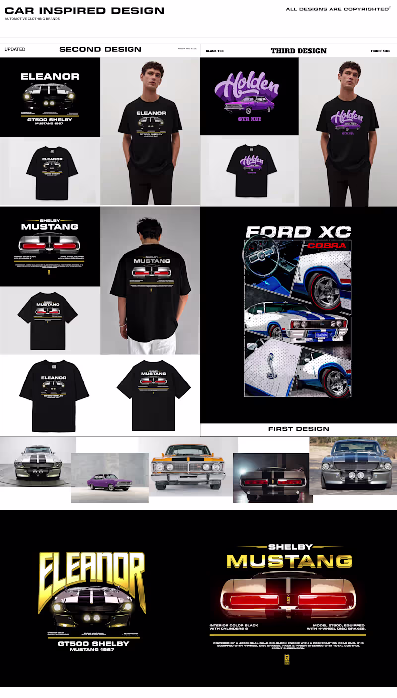 Cover image for Vintage Car t shirt designs