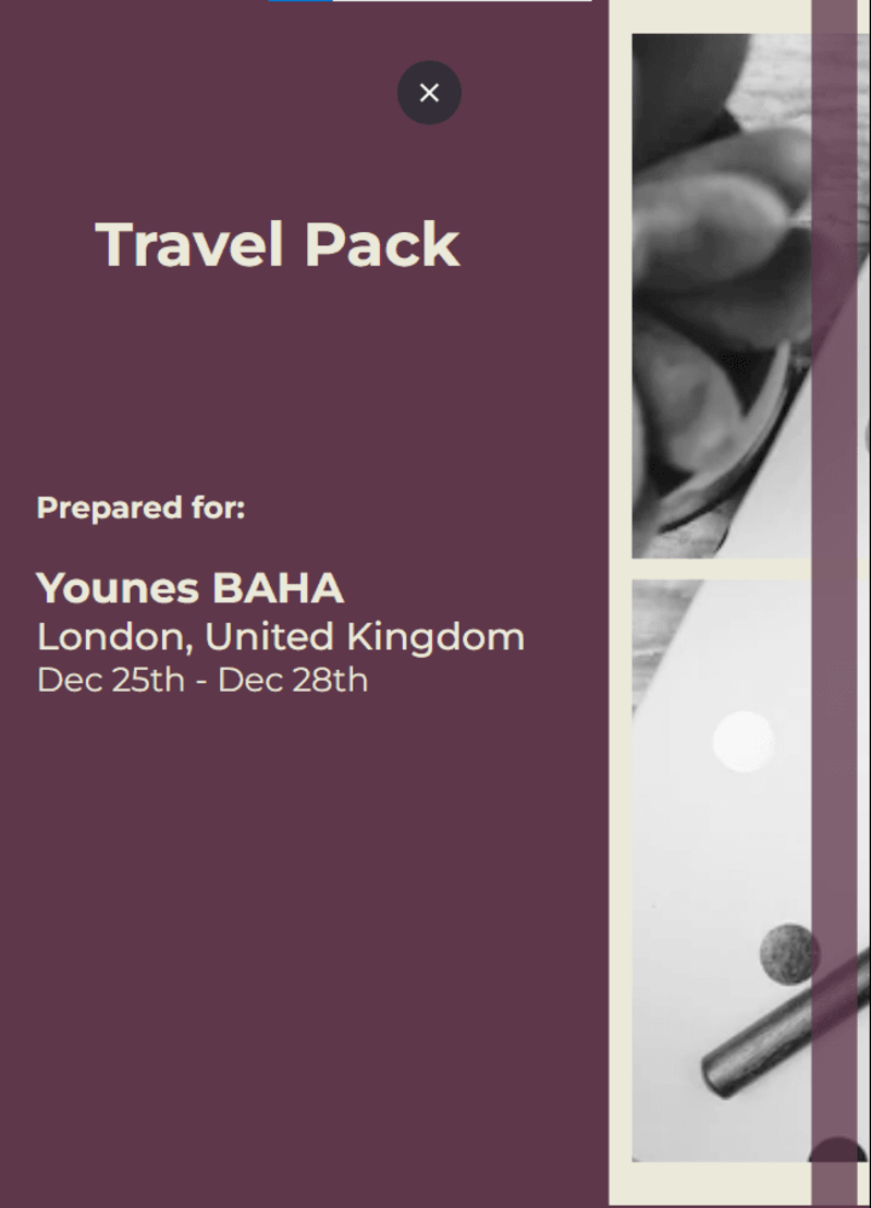 Cover image for Travel Management: Creating a Travel Pack.