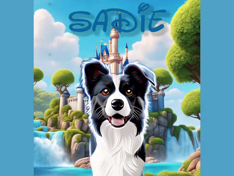 Cover image for Pet-tastic Pixar Portraits: Bringing Magic To Yoyr Furry Friends