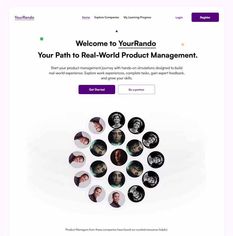Cover image for Landing Page Design