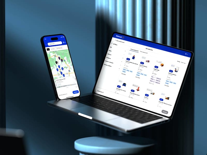 Cover image for Responsive Web App: Walmart's Hiring Platform 