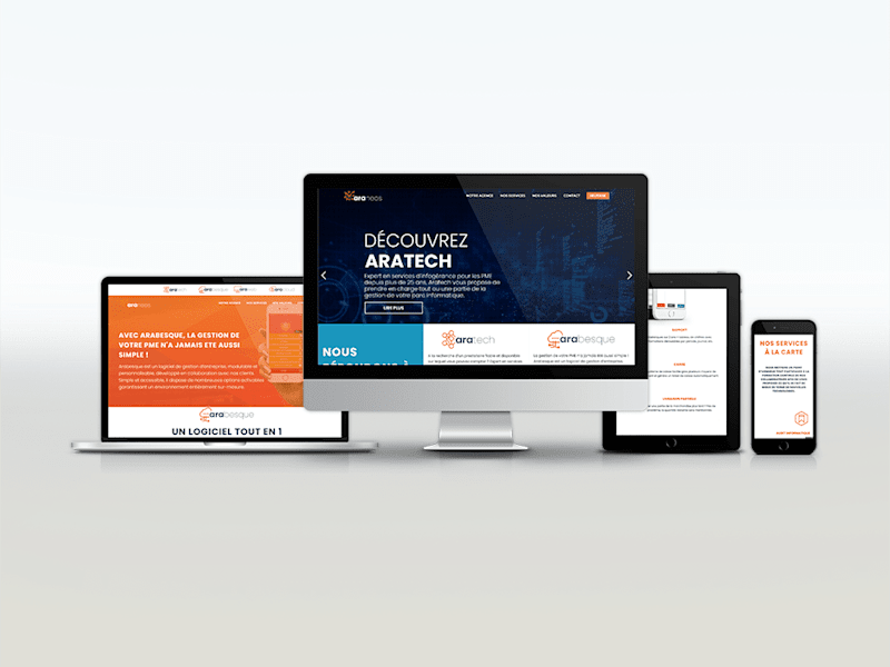 Cover image for Web Design and rebranding for tech company