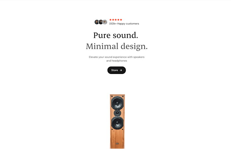 Cover image for Minimalist Luxury E-commerce Website Design