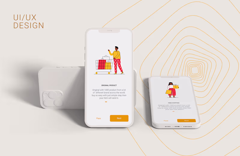 Cover image for Marketplace mobile app UI/UX design