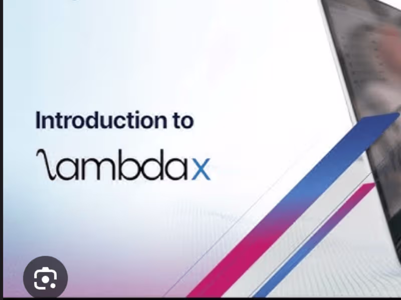 Cover image for Lambdax.ai