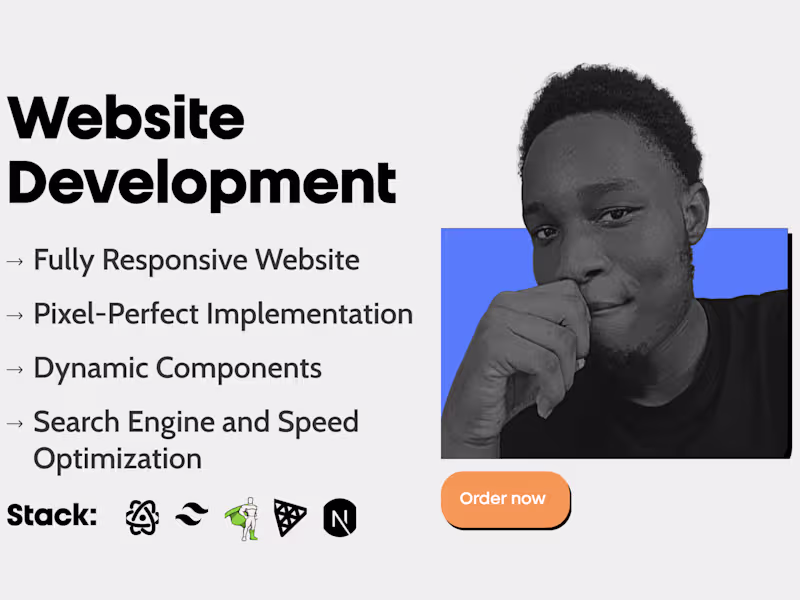 Cover image for Custom Website Development