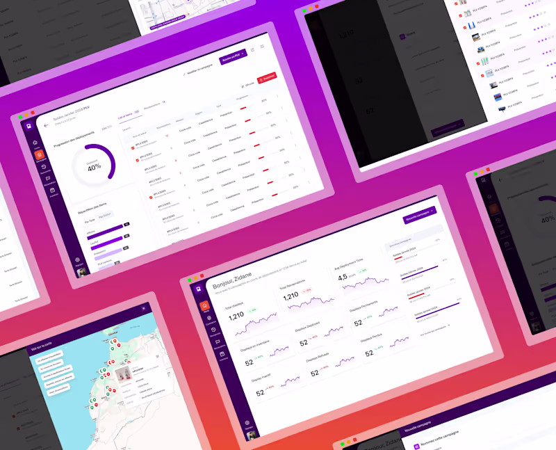 Cover image for RetailScan - UI design for a POS tracking software. 