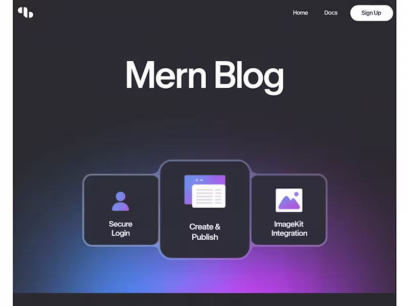 Cover image for Full-Stack Blog Platform with MERN Stack