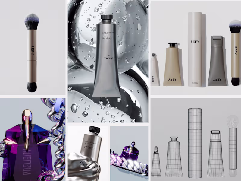 Cover image for 3D PRODUCT VISUALISATION + ANIMATION