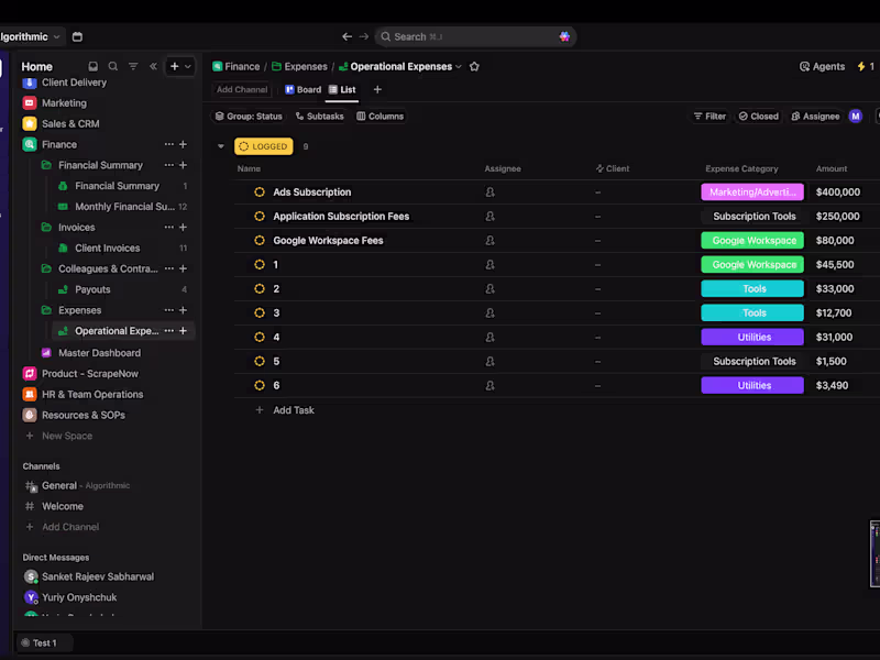 Cover image for ClickUp Audit & Optimization | Clean-up, Views & Structure