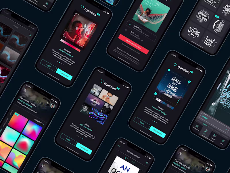 Cover image for High-Converting Mobile App Design – Figma, UX Strategy, UI Kit