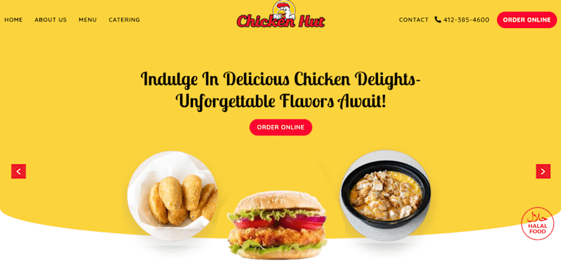 Cover image for Restaurant Website 